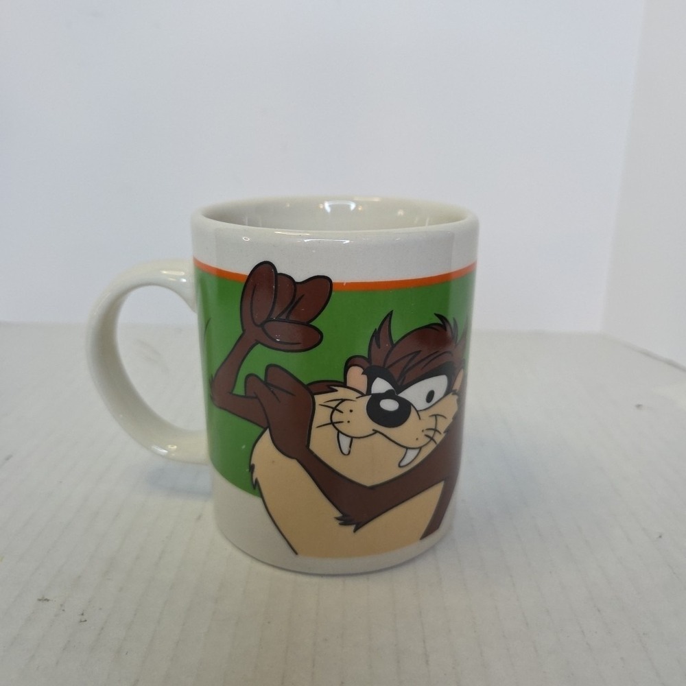 Vintage 1999 Looney Tunes Taz Mania Devil Mug‎